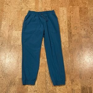 Girls dark teal Patagonia jogger